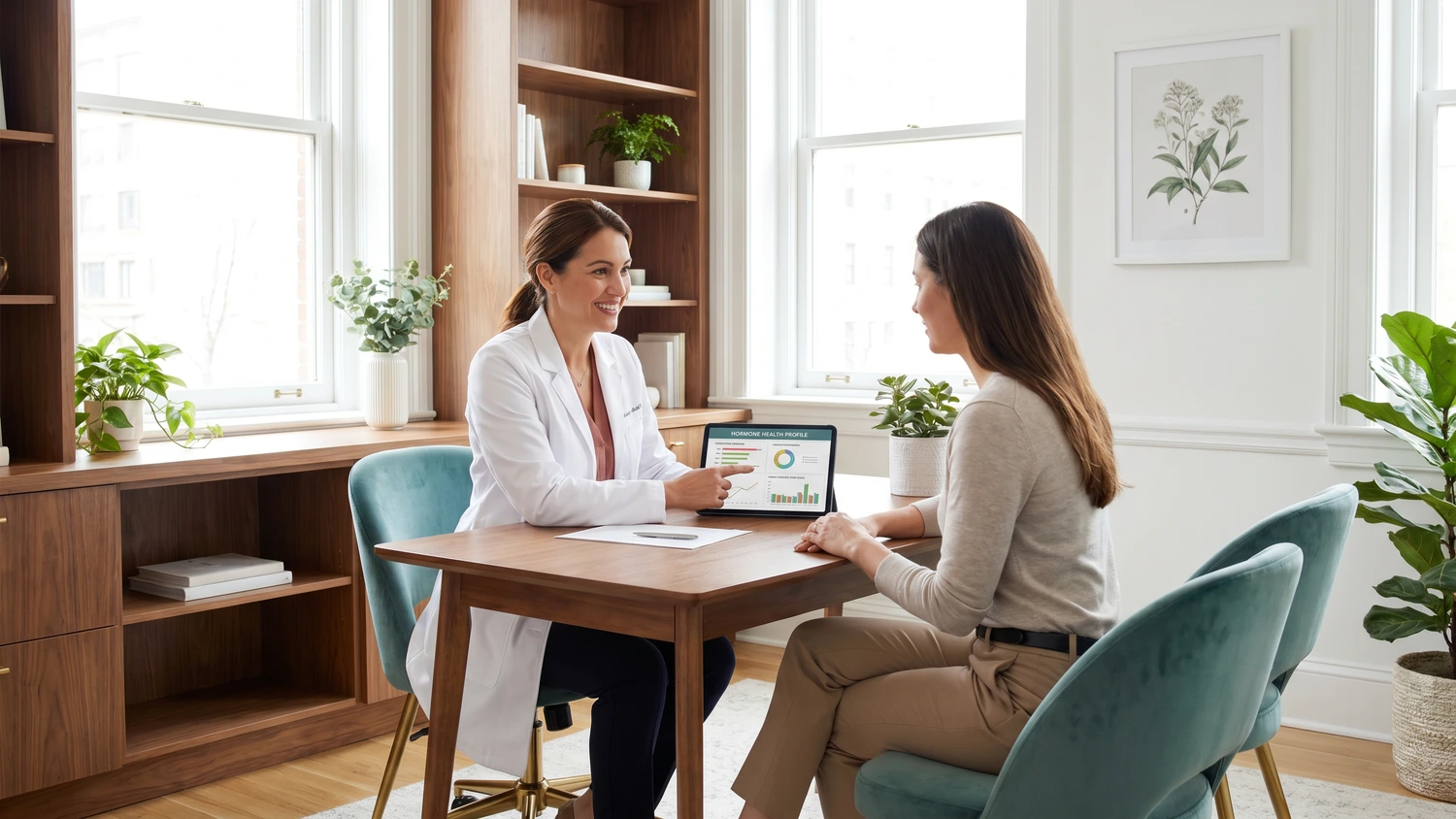 Female hormone treatment