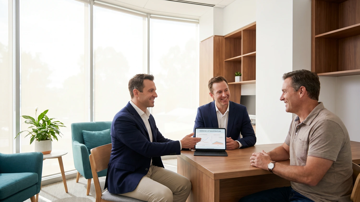 Male hormone treatment