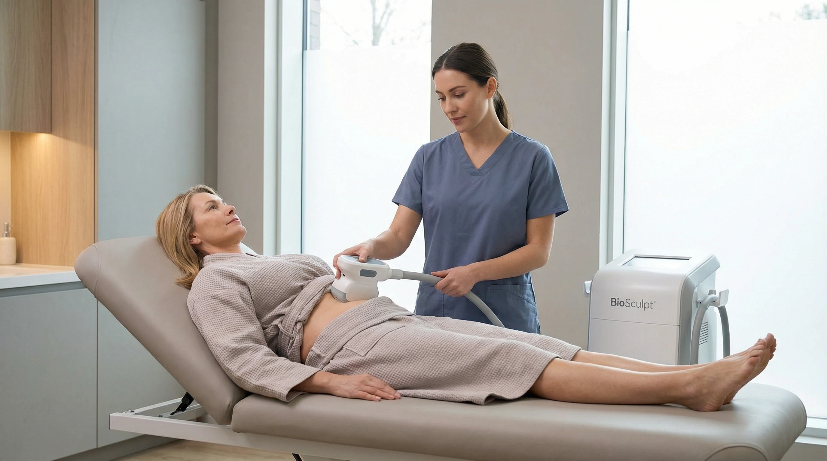 BioSculpt muscle stimulation treatment at NM Stem Cell clinic