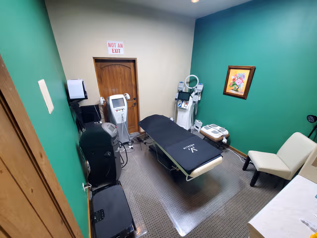 NM Stem Cell treatment room with Megelin table