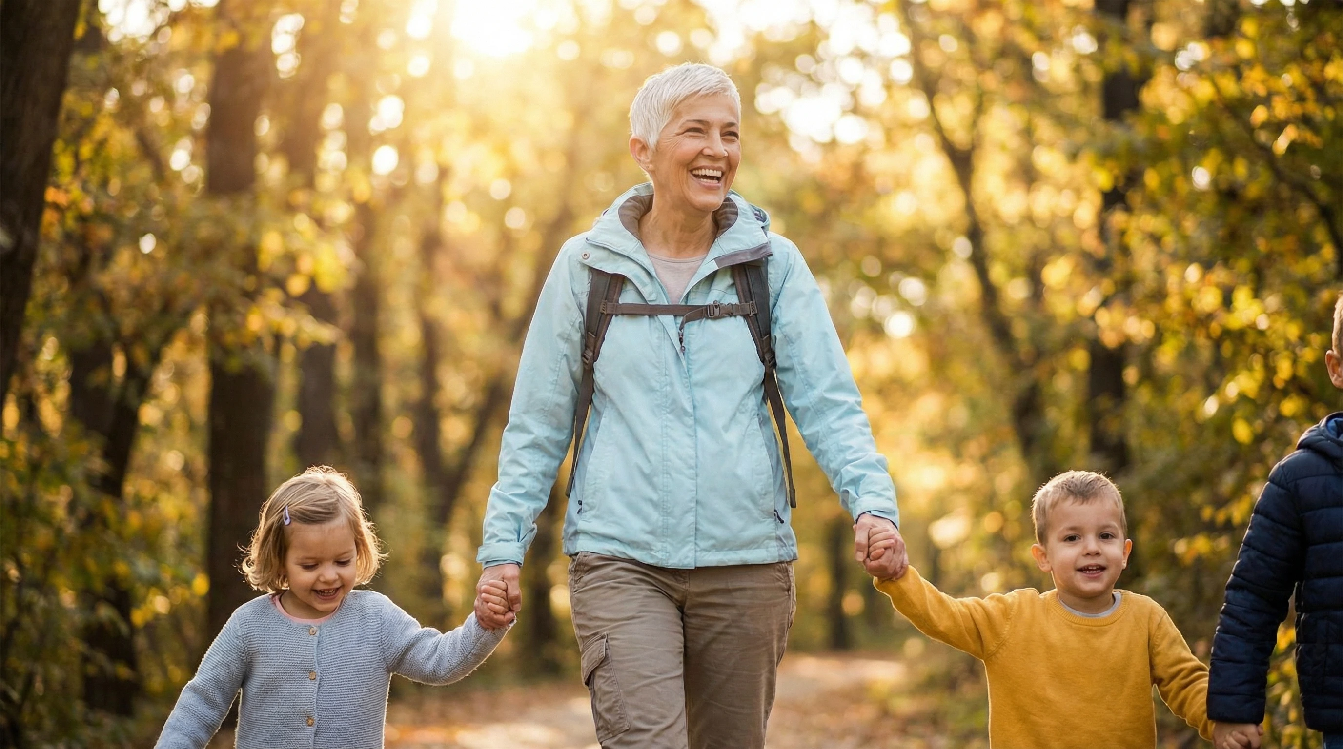 Young couple jogging together on a country road, representing the vitality and energy restored through ozone therapy