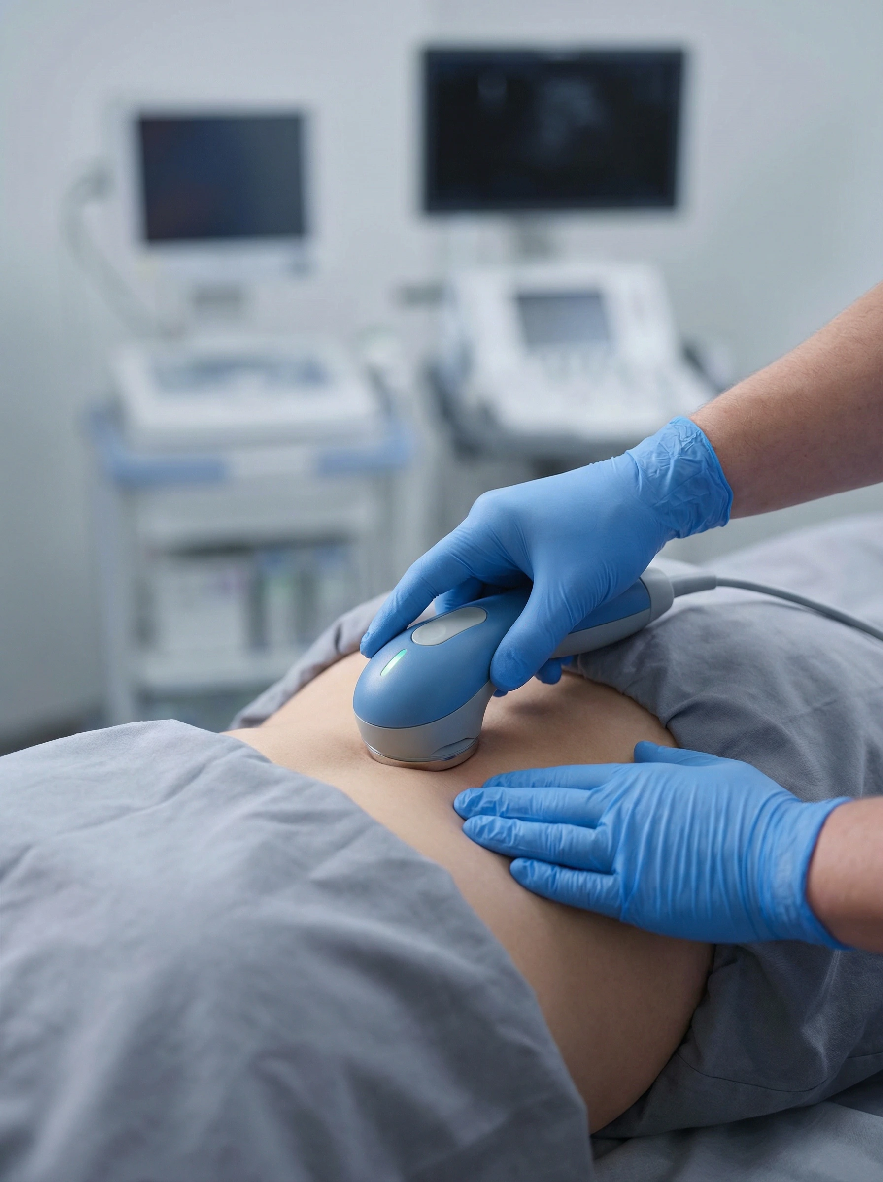 Patient receiving regenerative back pain treatment at NM Stem Cell